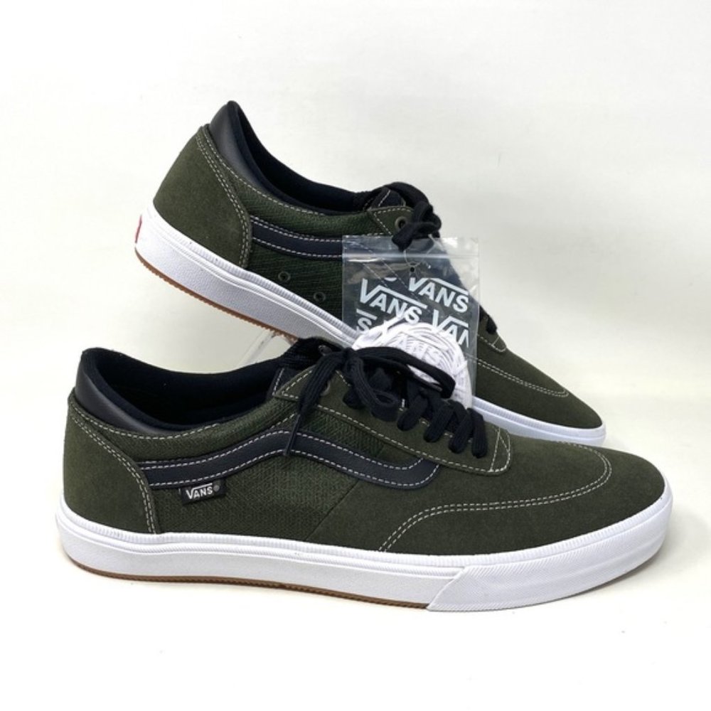 💖MEGA SALE💖VANS GILBERT CROCKET Canvas   Green Black Women’s   VN0A5JIFALM